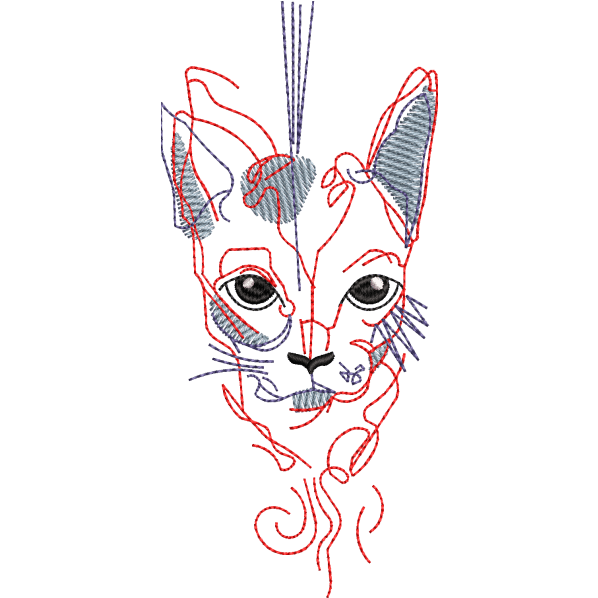 Cat Painting Design