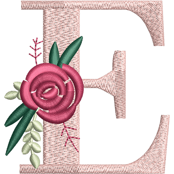 Beautiful Alphabet E