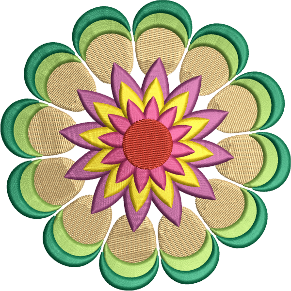 Mandala Flower Design