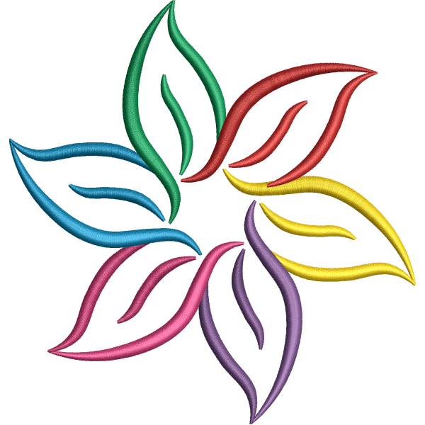 Coloring leaf Design