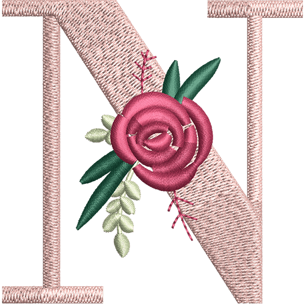 Beautiful Alphabet N
