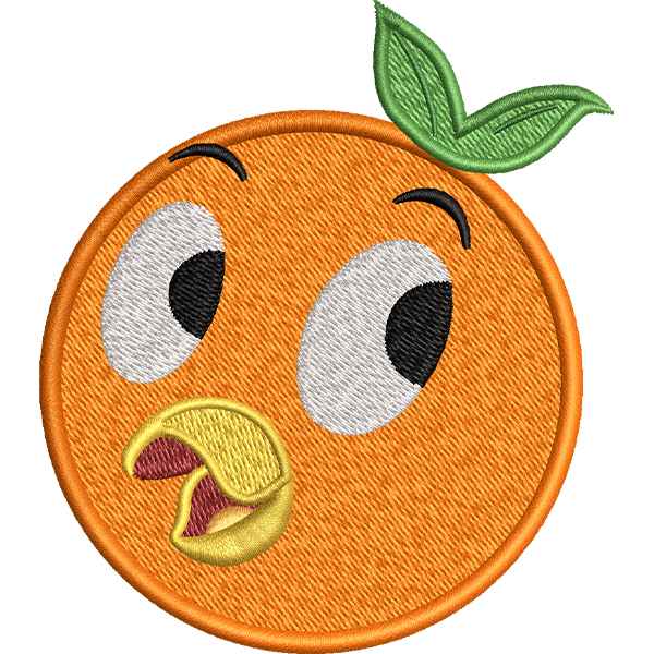 Orange Face Design