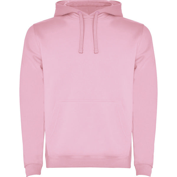 Urban Light Pink hoodie — supplier garment view