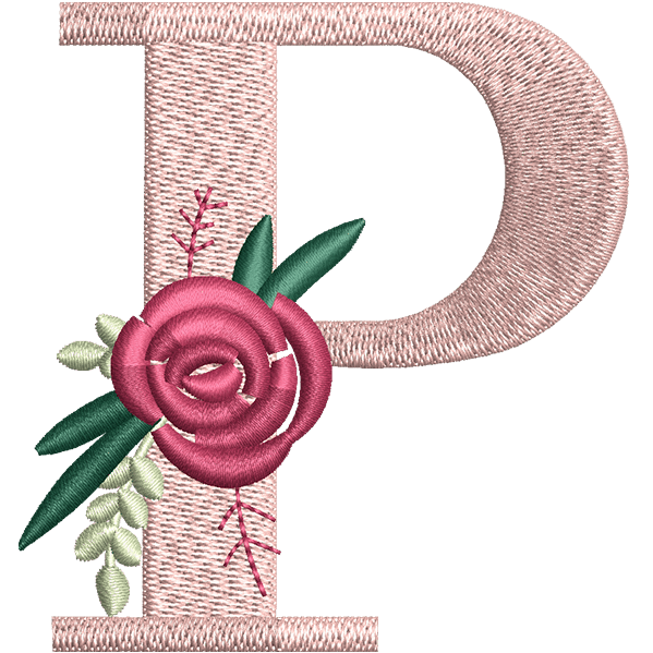 Beautiful Alphabet P