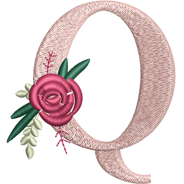 Beautiful Alphabet Q