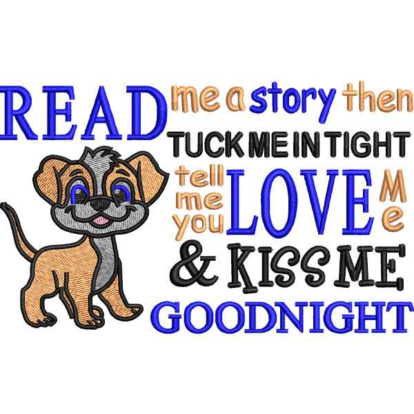 Kiss Me Goodnight Design