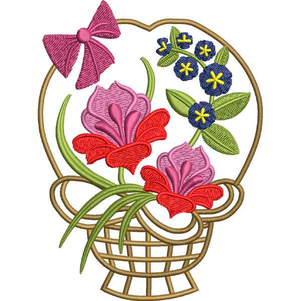 Flower Basket Design