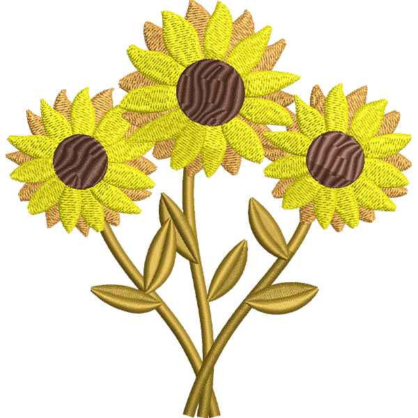 Sun Flowers Design