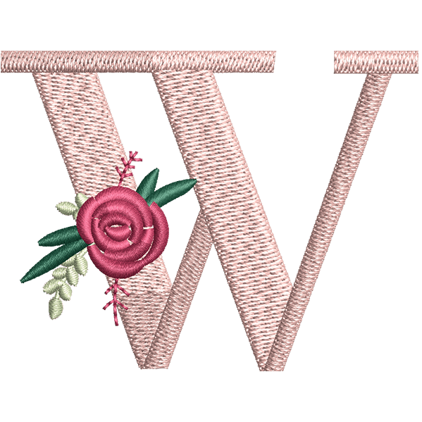 Beautiful Alphabet W
