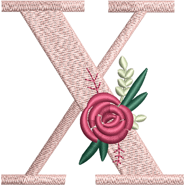 Beautiful Alphabet X